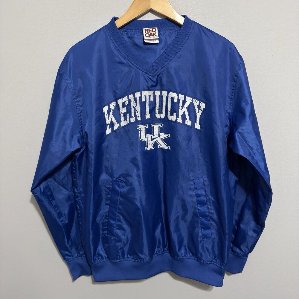Vintage Kentucky Wildcats Windbreaker Small Spellout Pullover Y2K